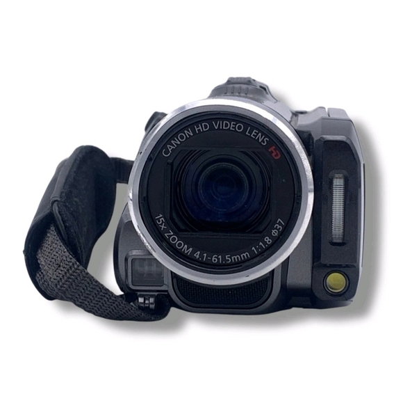 Canon VIXIA HF R200 Full HD 1080p AVCHD Camcorder Turns On NO SCREEN New Battery - Picture 13 of 16